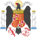 Francocu İspanya'nın 1939-1945 Devlet arması.