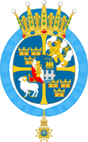 Coat of arms of Princess Leonore, Duchess of Gutland.svg