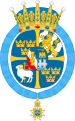 Coat of arms of Princess Leonore, Duchess of Gutland.svg