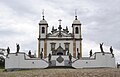 The church of the sanctuary of Bom Jesus of Matosinhos