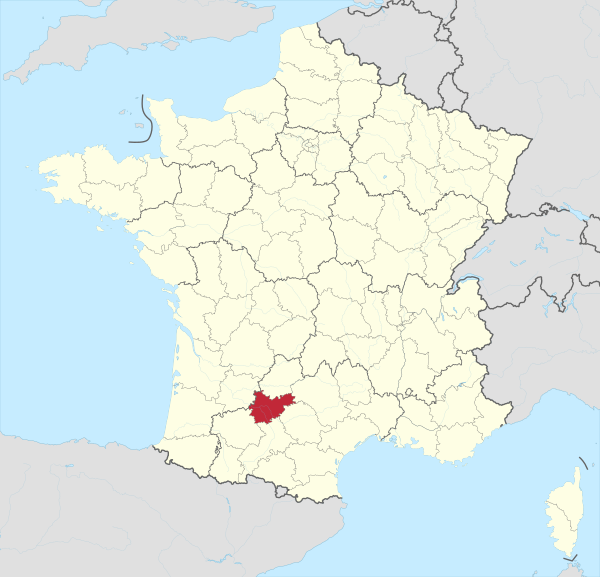 Département 82 in France 2016.svg