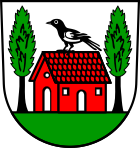 Våpenskjold til kommunen Aglasterhausen