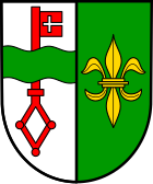 Coat of arms of the local community of Bruttig-Fankel