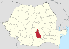 Dambovita in Romania.svg