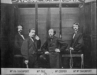 <span class="mw-page-title-main">Davenport brothers</span> American magicians in the late 19th century