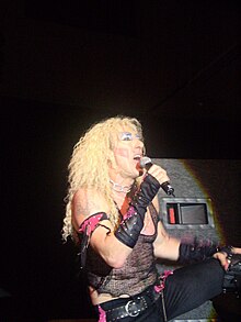 Dee Snider, chanteur de Twisted Sister.