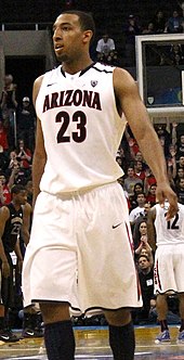 Williams with Arizona in 2011 Derrick Williams of Arizona Wildcats.jpg