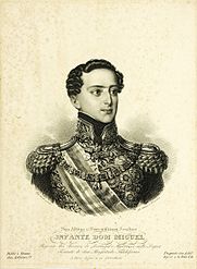 Miguel I, Portugali