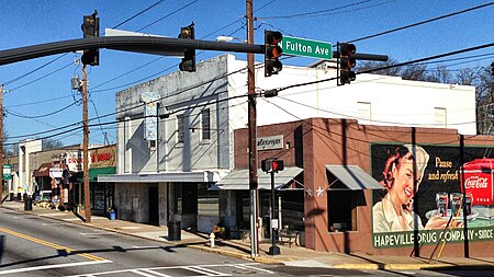 Downtown Hapeville, Georgia.JPG