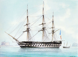 French ship <i>Duguay-Trouin</i> (1854) Ship of the line of the French Navy
