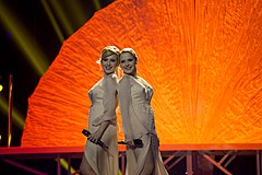 The Tolmachevy Sisters at the Eurovision Song Contest 2014 ESC2014 - Russia 17.jpg