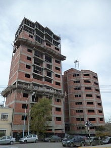 Edificio en construcción.