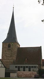 Kirche zum Heiligen Kreuz, Sankt Peter und Genovefa (Ellhofen)