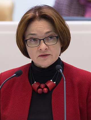 <span class="mw-page-title-main">Elvira Nabiullina</span> Russian economist and Governor of the Bank of Russia