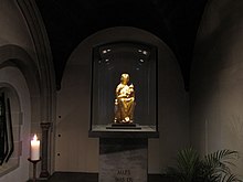 The Golden Madonna is kept in a side-chapel of Essen Cathedral Essen 2011 40.jpg