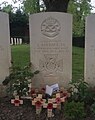 Essex Farm CWGC Cemetery Thomas Barratt VC.JPG