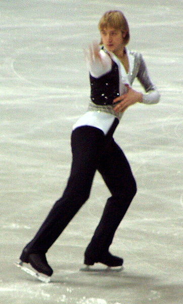 With four gold medals and seven medals in total, Evgeni Plushenko is the most successful figure skater in the men's singles event.