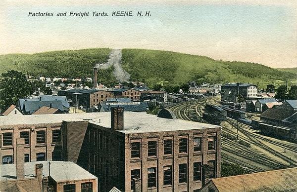 Freight yards in 1907