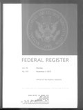 Miniatuur voor Bestand:Federal Register 2013-11-04- Vol 78 Iss 213 (IA sim federal-register-find 2013-11-04 78 213).pdf