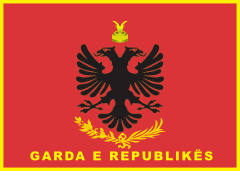Flag of Albanian Republican Guard.svg