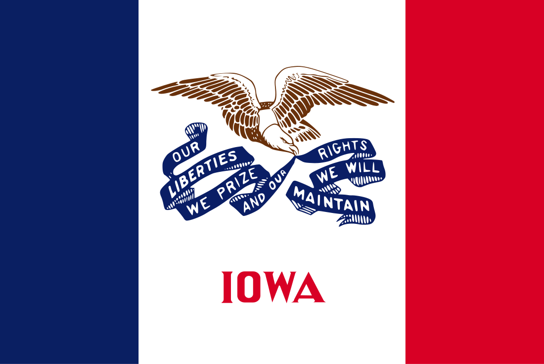 Bandera de Iowa