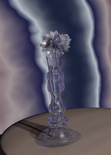 File:Flower And Vase (Graphic).jpg