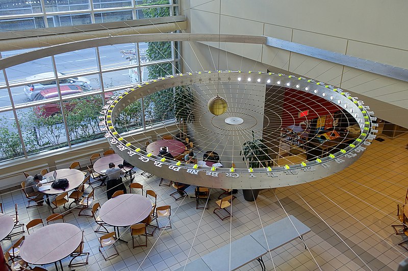 File:Foucault pendulum - École de technologie supérieure - Montreal, Canada - DSC07697.jpg