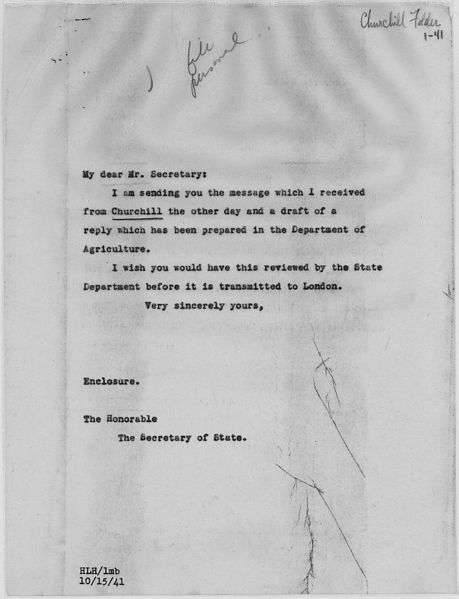 File:Franklin D. Roosevelt to Cordell Hull - NARA - 194875.jpg