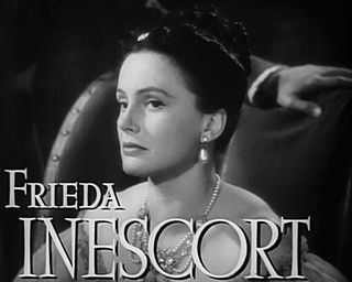 Frieda Inescort Scottish actress