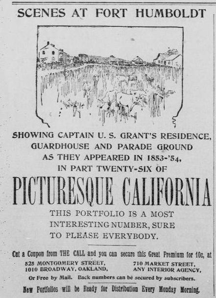Advertisement, The Morning Call (San Francisco), September 1, 1894, page 8.