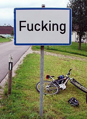 Fucking, Austria, street sign.jpg