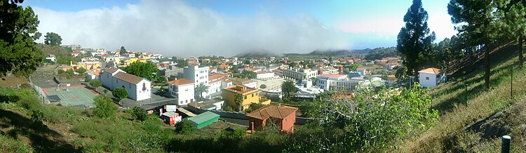 Panorámica de Los Canarios en 2009