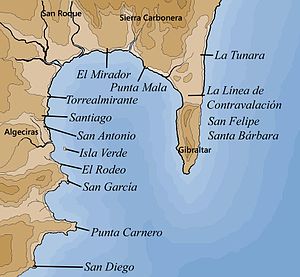Resultado de imagen de Punta Mala (bahía de Algeciras)