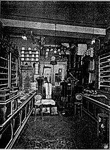 Das Ladeninnere 1907