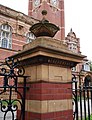 Early 20th-century gates around the town hall at East Ham. [38]