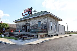 Gateway to the Blues Museum in Tunica County, Mississippi