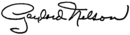 Signature de Gaylord Nelson