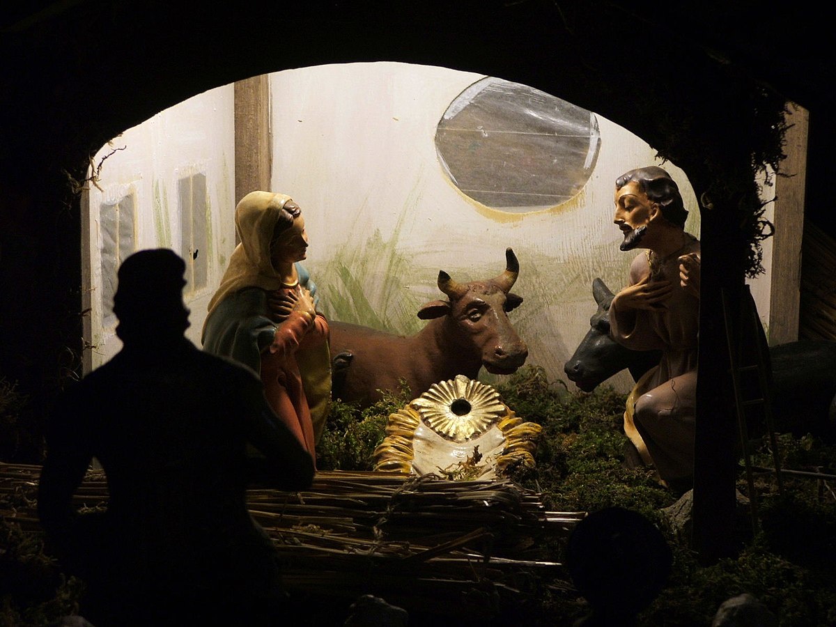 Immagini Di Natale Presepe.File Genova Chiesa Di San Nicola Da Tolentino Presepe Jpg Wikipedia