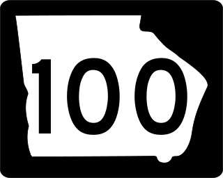 <span class="mw-page-title-main">Georgia State Route 100</span> State highway in Georgia, United States