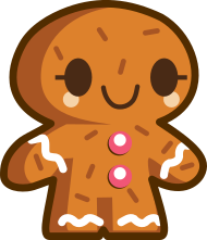 Gingerbread man.svg