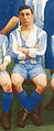 יורגוס קלפאטיס במדי נבחרת יוון בכדורגל במשחקי מדינות ההסכמה (1919)
