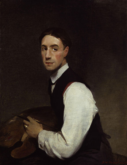 Self-portrait of Glyn Philpot, 1908