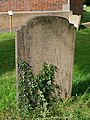 Gravestone of Alexander Maconochie to the east of the Church of Saint Lawrence in Morden.