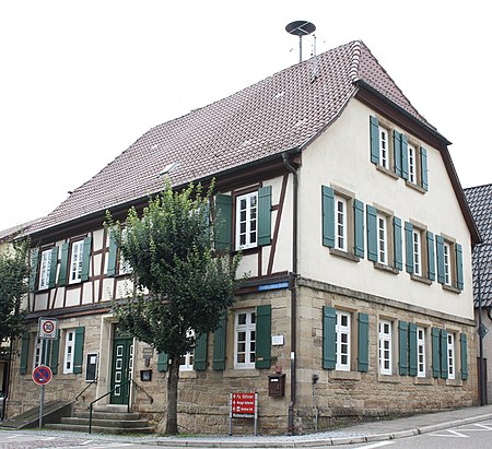 Großvillars (Oberderdingen) Rathaus136