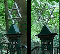 Hek (details) Joodse begraafplaats Delden