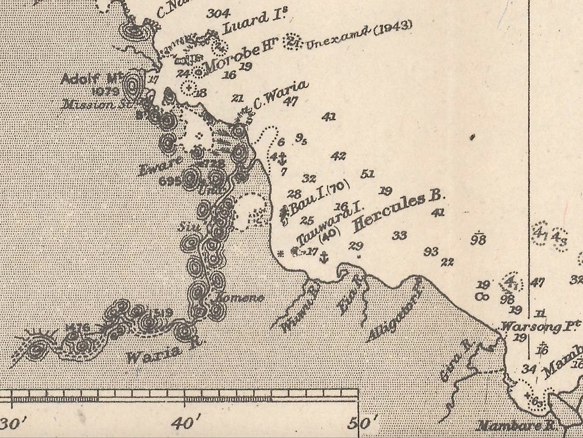 Море соломона. Залив Геркулес. Залив Геркулес а на карте.