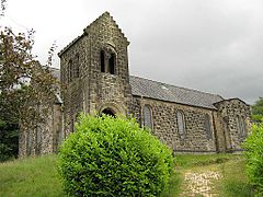 De onbezette High Bonnybridge Baptist Church