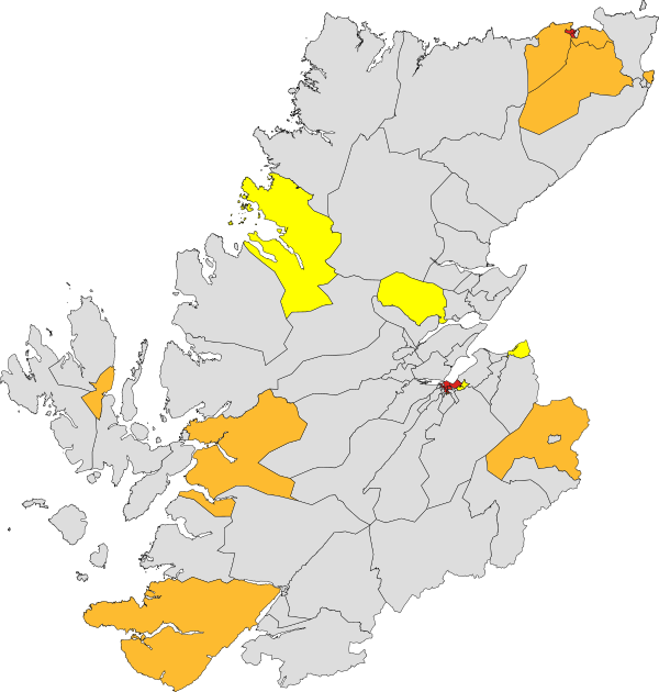 Highland Council election, 2003.svg