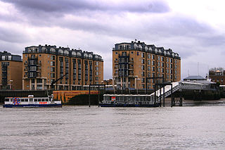 <span class="mw-page-title-main">Nelson Dock Pier</span> Pier on the River Thames in Rotherhithe, London, UK