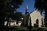 In 1905 the Theological School of the Gereformeerde Church was transferred from Burgersdorp to Potchefstroom where from 1905 to 1907 this complex of four buildings was erected to accommodate the Theological School and its subsections, the professor and th Type of site: Church Complex. In 1905 the Theological School of the Gereformeerde Church was transferred from Burgersdorp to Potchefstroom where from 1905 to 1907 this complex of four buildings was erected to accommodate the Theological School and its subsections, the professor and th Historic Reformed Church Complex Potchefstroom-03.jpg